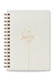 A5 Spiral Linen Hard Cover Timeless Planner Agenda |   Weekly and Monthly Planning – Cream - 5