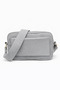 Women's Canvas Mini Crossbody Shoulder Bag with Leather Detail |   Daily Use Stylish Model 25X14 cm - 4
