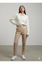 Women's Hair Knitted 3 Button Polo Collar Knitwear Thick Sweater Soft - 3