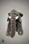 Cute Gray Large Plush Elephant – My Sleeping Companion, Soft Huggable Elephant Toy - 2
