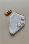 Dowry Set of 2 Black and White Bride and Groom Washcloth Set Strawberry Model - 2
