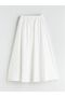 Flared Skirt with Elastic Waist - 7