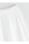 Flared Skirt with Elastic Waist - 6