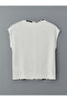 Crew Neck Patterned Women's T-Shirt - 6