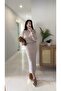 Women's Long Knitwear Dress - 2