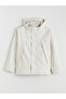 Beige Comfortable Fit Hooded Men's Raincoat - 7