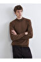 Esvab • Modern & Distinctive Half Fisherman Roba Collar Wool Blend Men's Knitwear Sweater