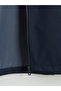 Navy Blue Standard Model Hooded Men's Waterproof Raincoat - 7