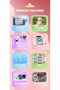Kids Smart Phone with Dual Camera, Toddler Phone Toys with Learning Games & MP3 Music Player, - 2