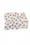 Girls' Pajama Set White Color with Cherry Pattern Cotton Single Jersey Fabric Long Sleeves - 3