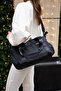 Waterproof Fabric Multi-Compartment Women's Hand Shoulder Crossbody Bag - 3