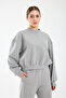 Women's Crew Neck Modal Sweatshirt - Premium Soft Textured Basic Top - 2
