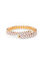 18kt Gold Plated Zircon Marquise cut bracelet