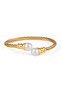 White Opal Cuff Bracelet