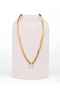 Opal Stud Gold Plated Necklace - 5