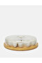 White Chip And Dip With Wooden Tray (8 Piece) - 2
