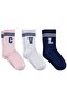 Civil Girls' Cvl 3-Piece Girls' Socks |   Interlock |   School Nursery and Daily Use