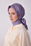 Purple Classic Pattern 100% Twill Silk Scarf 4305 - 05 - 2