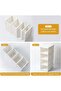 Large Capacity Shoe Box Storage Cabinet, 8 Tier Stackable Shoe Organizer - 5