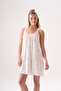 100% Cotton Rope Strap Summer Women's Dress 26007