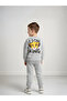 Boy's Top and Bottom Cotton Printed Set - 4