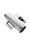 Metal Guiro Swing Instrument with 8-Tooth Scraper | Stainless Steel, Handheld Marching Ban - 3
