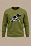 Outdoor Hunting Kurzhaar Dog 100% Cotton Regular Fit 3 Thread Winter Sweatshirt