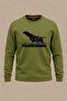 Outdoor Hunting Kurzhaar Dog 100% Cotton Regular Fit 3 Thread Winter Sweatshirt