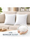 2-Piece Ultra-Full Fiber Throw Pillow, Washable