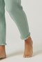 Mint Green 100% Cotton Muslin Fabric Biel Boy Pants - Elastic Waist, Narrow Leg, Summer Women's Pants - 6