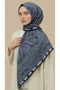 Ethnic Pattern Cotton Scarf 120*120 cm - 2