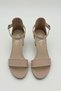 Elegant Design with Single Strip Simple and Stylish Women's Heeled Shoes - 6