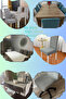 Brick Pattern Chair Cover, Lycra, Stretchable Chair Cover 1 Piece - 4