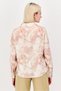 Women Spread Collar Long Sleeves Floral Print Shirt, Multicolor - 4