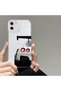 iPhone 12 Compatible Transparent Soft Silicone Case with Camera Protection Phone Case Bmw Pattern - 2