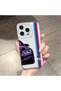 iPhone 15 Pro Compatible Transparent Camera Protected Airbag Soft Silicone Phone Case Bmw Pattern
