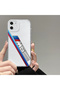 iPhone 12 Compatible Transparent Case Soft Silicone Camera Protected Phone Case Bmw Pattern - 2