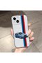 iPhone 14 Compatible Case with Transparent Camera Protection Soft Silicone Phone Case Bmw Pattern
