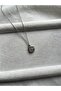 Raw Amethyst Stone Steel Spiral Necklace Handmade (Last Piece) - 2