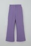 Girl's Trouser Suit with Letter Embroidery and Bow Detail, Ages 4-8, Lilac - 6