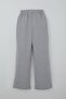 Girl's Tracksuit Set with Butterfly Printed Trousers and Grass Stitching, Ages 4-8, Light Gray Melange - 5