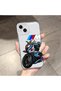 حافظة متوافقة مع هاتف iPhone 14 Plus، حافظة هاتف من السيليكون الناعم بنمط BMW مع حماية شفافة للكاميرا