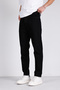 Men's Non-Lycra Boyfriend Jeans Straight Black