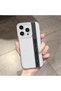 iPhone 15 Pro Compatible Transparent Camera Protected Car Pattern Airbag Soft Silicone Phone Case