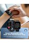 Smart Watch for Men with Bluetooth Call, 2.06" AMOLED Fitness Tracker - 3