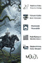 The Lord of the Rings Grey Gandalf Patterned Wall Covering Wall Tapestry Tapestry Suede Textured Fabric - 3