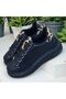 Flat Thick Orthopedic Sole Leopard Pattern Women's Sneaker Sports Shoes - 5