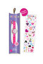 Girls Pink Canvas Strap Flower Time Teacher Watch - 8