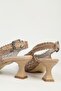 Women's Mink Heeled Shoes Pc-55681 - 5
