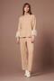 Women's Fur Detailed Knitwear Double Set Beige 25303 - 4